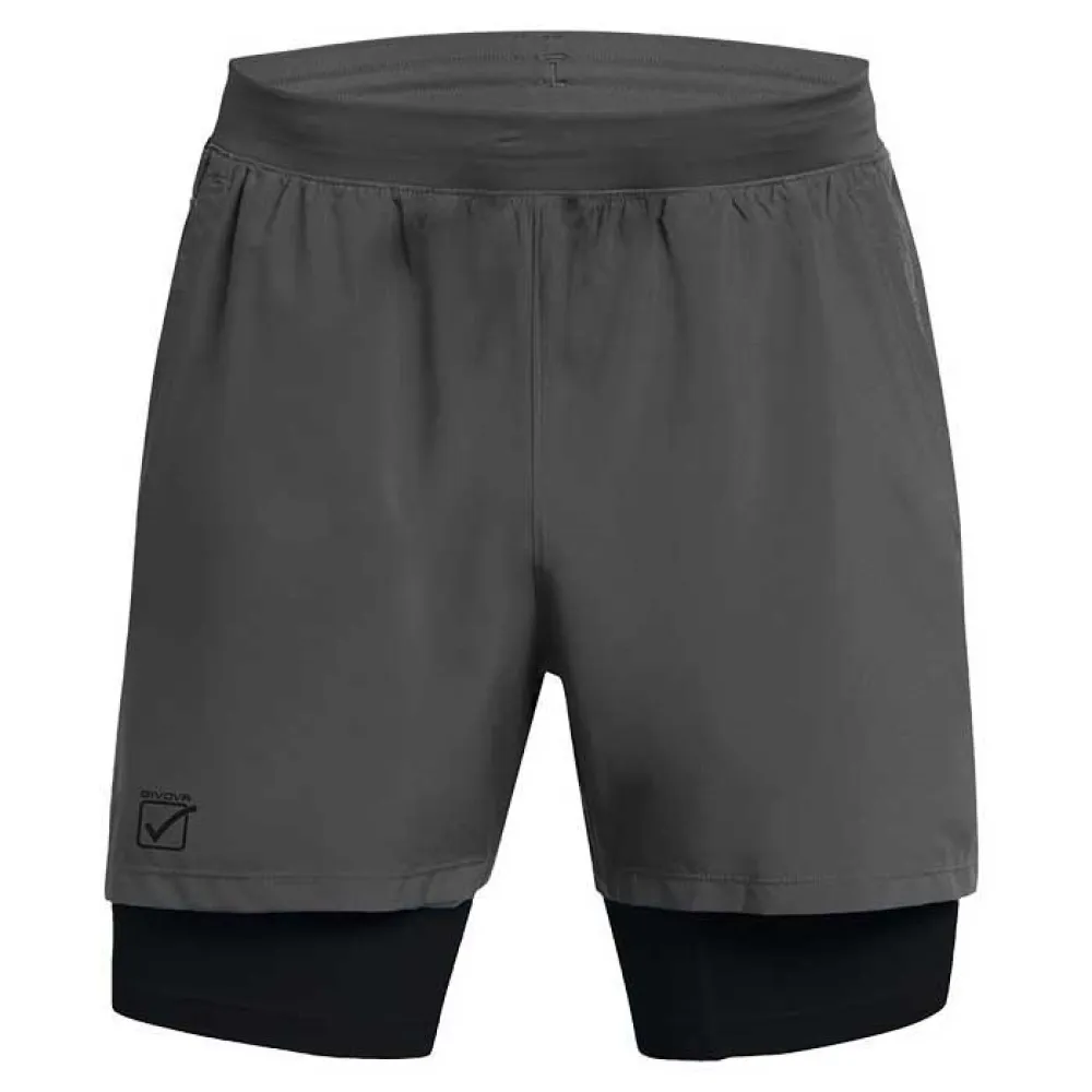 Шорты Givova 2 in 1, черный
Шорты Givova 2 in 1, черный