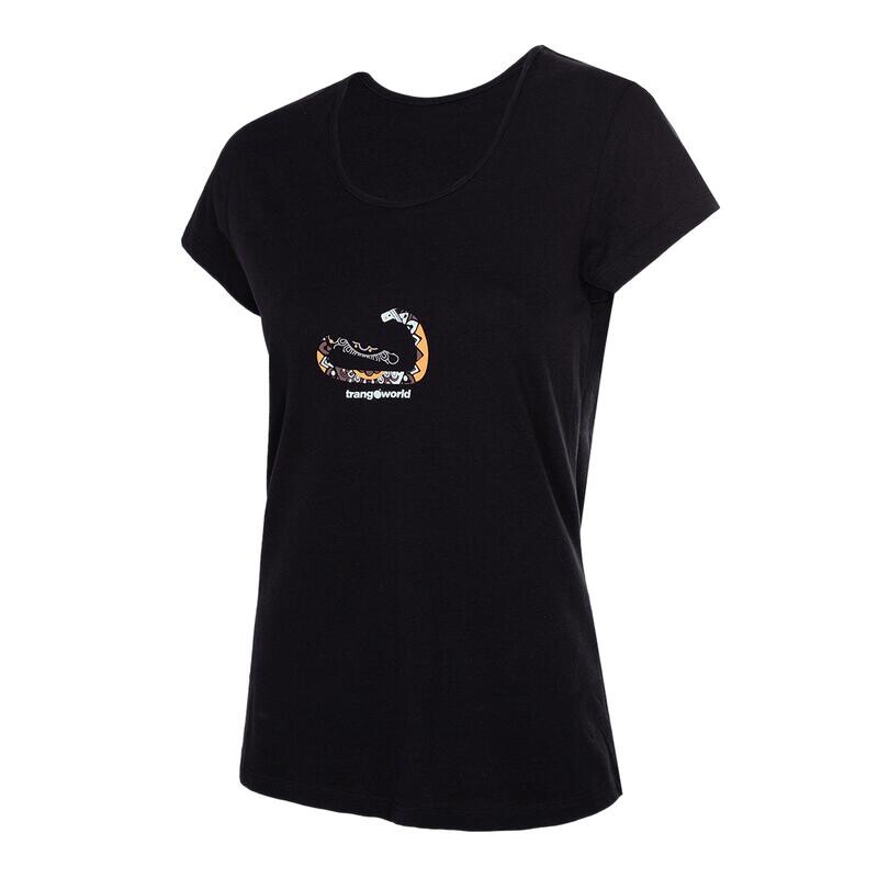 Женская футболка с коротким рукавом Trangoworld Lorte черная
Женская футболка с коротким рукавом Trangoworld Lorte черная