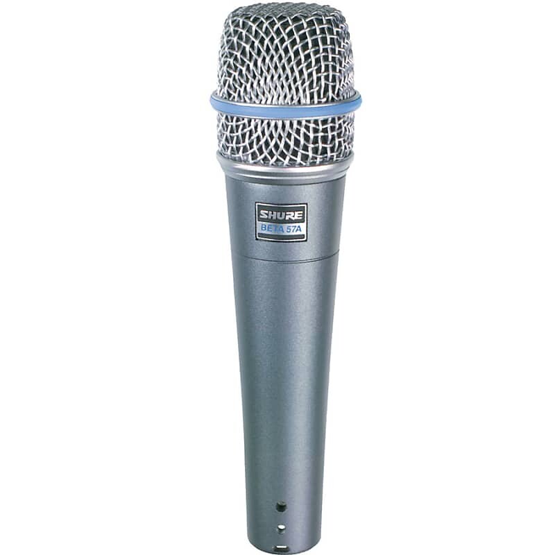 Динамический микрофон Shure BETA 57A Supercardioid Dynamic Instrument Microphone
Динамический микрофон Shure BETA 57A Supercardioid Dynamic Instrument Microphone