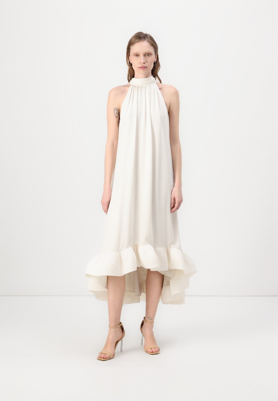 Платье Malina SABRINA HALTER NECK RUFFLED DRESS, White
Платье Malina SABRINA HALTER NECK RUFFLED DRESS, White