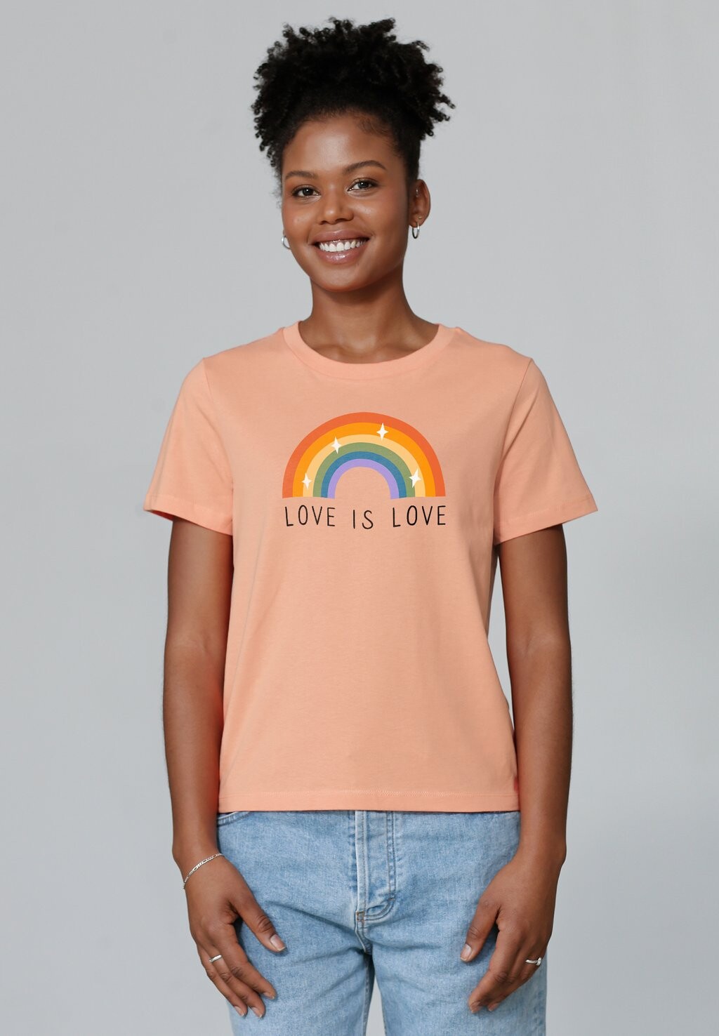 Футболка с принтом LOVE IS LOVE watapparel, оранжевый
Футболка с принтом LOVE IS LOVE watapparel, оранжевый