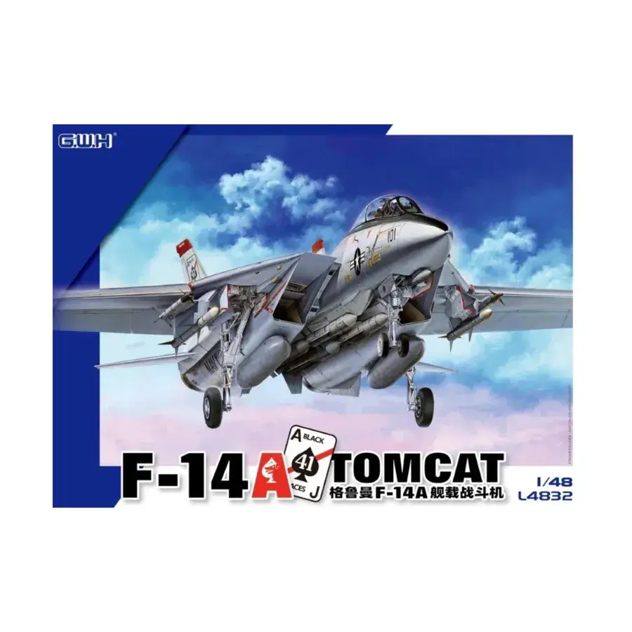 F-14А Томкэт, Lion Roar Models - Post-WWII Aircraft (1:48)
F-14А Томкэт, Lion Roar Models - Post-WWII Aircraft (1:48)