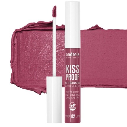 Устойчивая к переносу губная помада Kiss-Proof 04 Rose Bouquet, Andreia Professional
Устойчивая к переносу губная помада Kiss-Proof 04 Rose Bouquet, Andreia Professional