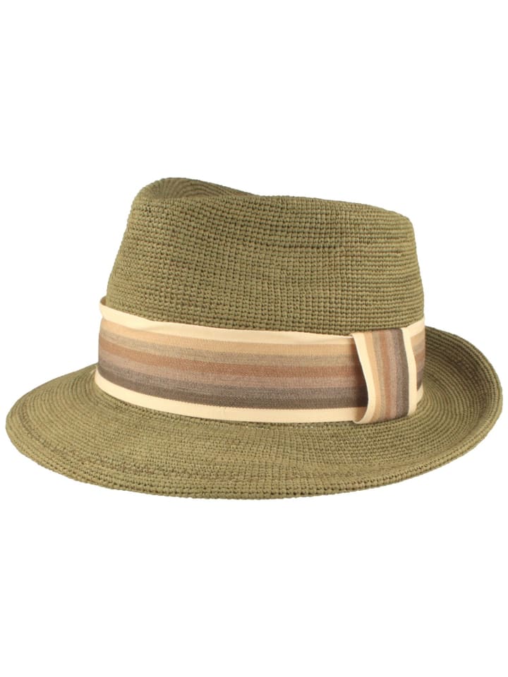 Fiebig Соломенная шляпа зеленого цвета
Fiebig Соломенная шляпа зеленого цвета