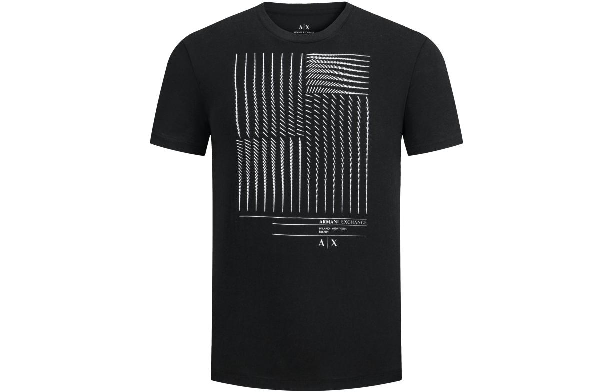 Футболка мужская черная AE SS23 ARMANI EXCHANGE
Футболка мужская черная AE SS23 ARMANI EXCHANGE