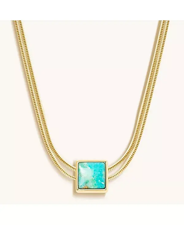 Успокаивающее ожерелье из бирюзы от сглаза, декабрьский камень зодиака Karma And Luck, gold/turquoise
Успокаивающее ожерелье из бирюзы от сглаза, декабрьский камень зодиака Karma And Luck, gold/turquoise