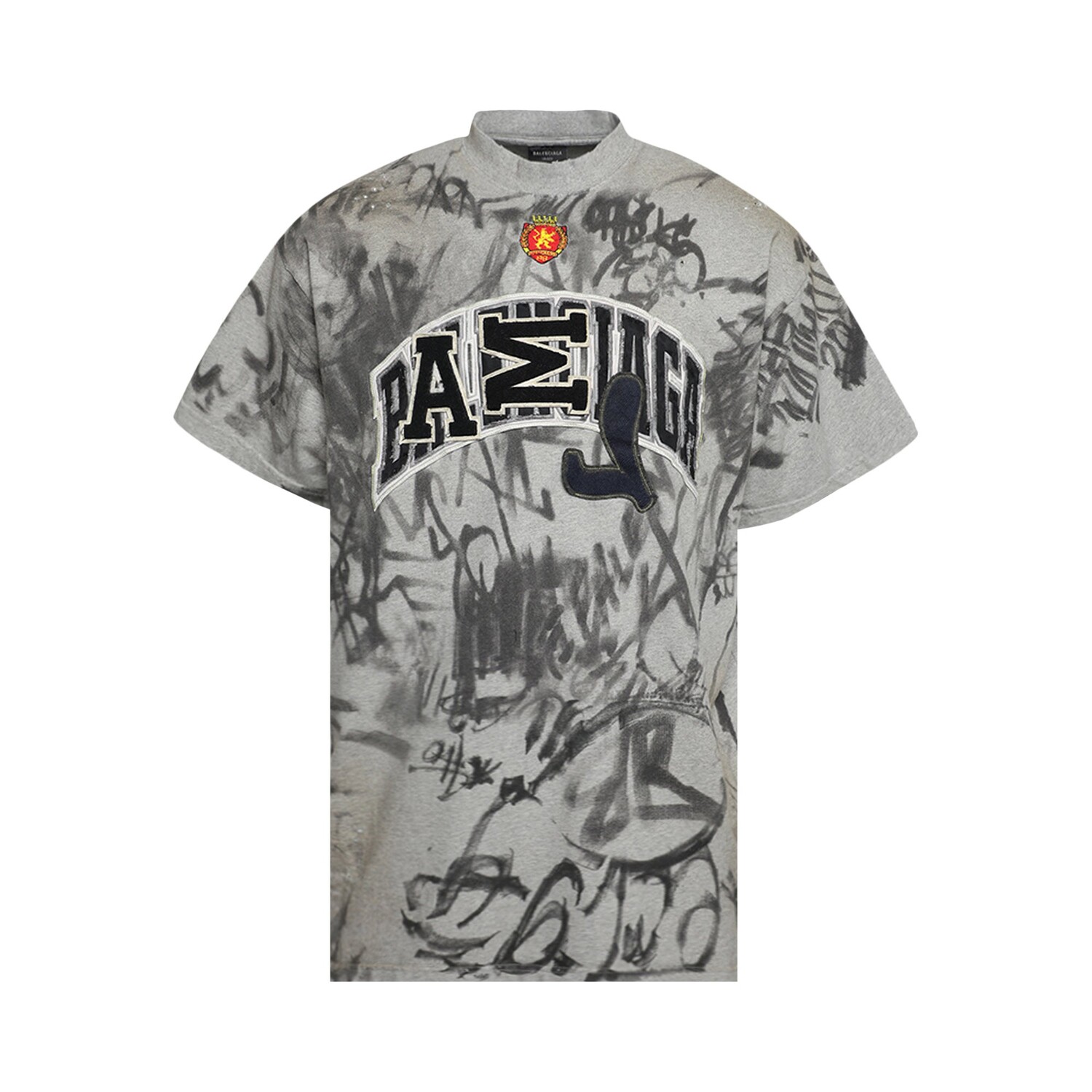 Футболка оверсайз Balenciaga Heather Grey
Футболка оверсайз Balenciaga Heather Grey