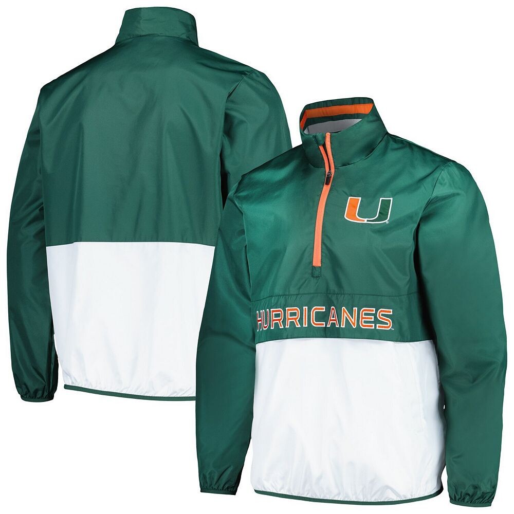 Мужская футболка G-III Sports от Carl Banks Green Miami Hurricanes Cornerman с молнией до половины, цвет Mia Green
Мужская футболка G-III Sports от Carl Banks Green Miami Hurricanes Cornerman с молнией до половины, цвет Mia Green