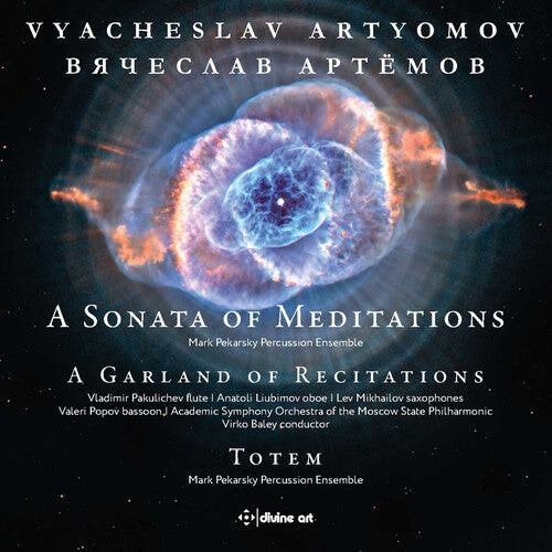 CD диск Artyomov / Pakulichev / Moscow Philharmonic Orch: Sonata of Meditations / Garland of Recitations
CD диск Artyomov / Pakulichev / Moscow Philharmonic Orch: Sonata of Meditations / Garland of Recitations