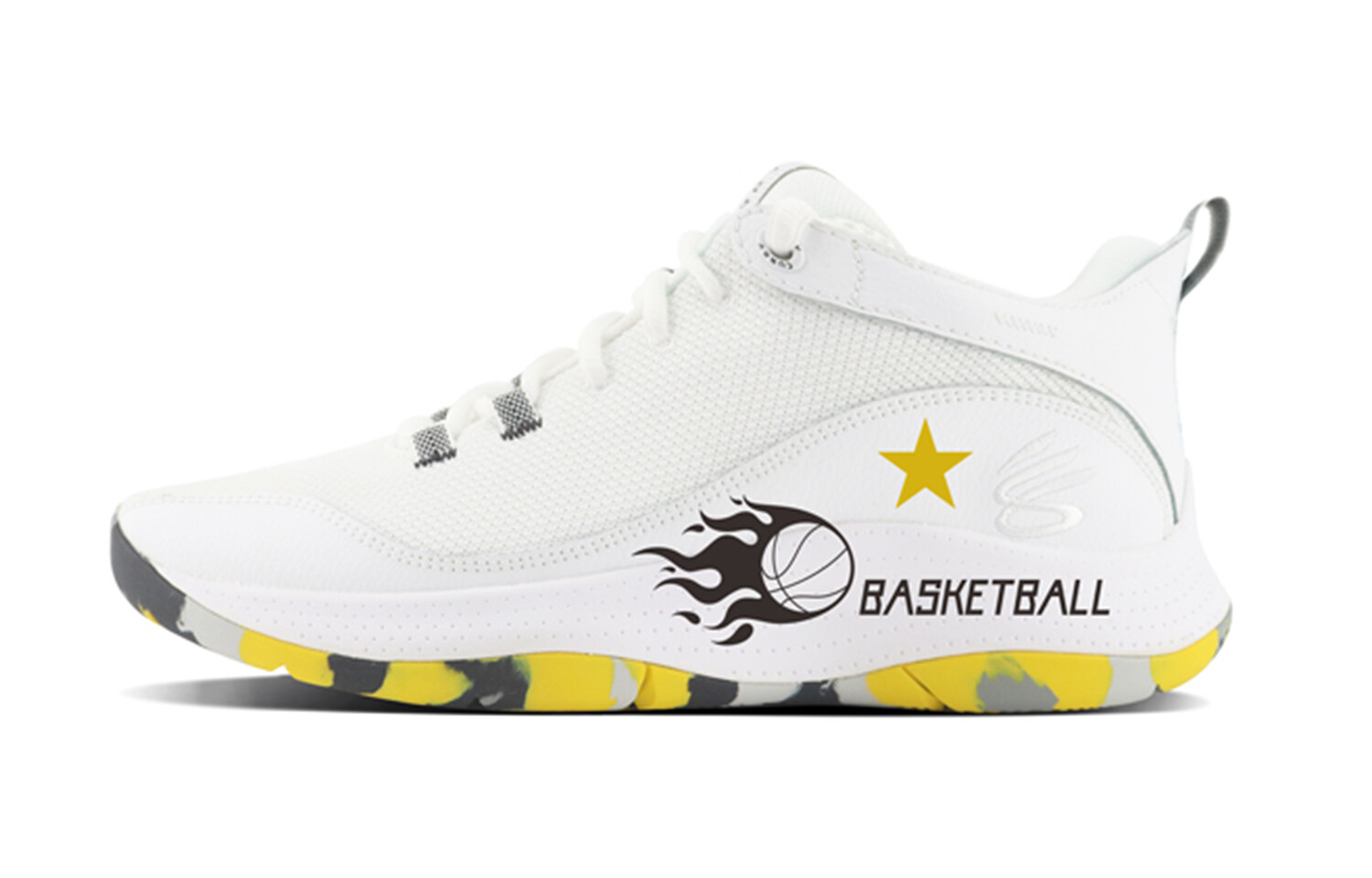 Баскетбольные кроссовки Curry 1 унисекс средней высоты, белые/желтые Under Armour
Баскетбольные кроссовки Curry 1 унисекс средней высоты, белые/желтые Under Armour