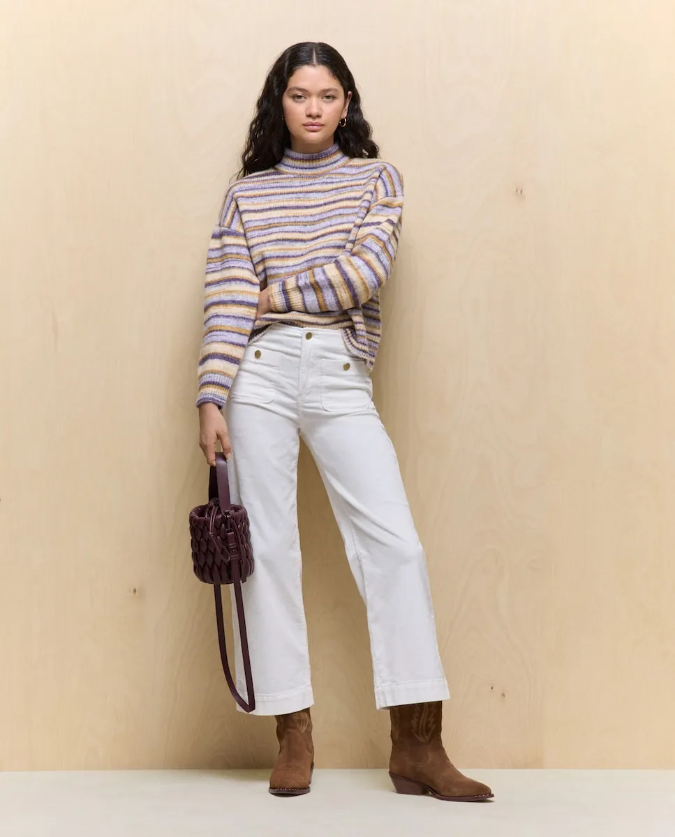 Женские вельветовые укороченные брюки-кюлоты Easy Wear, белый
Женские вельветовые укороченные брюки-кюлоты Easy Wear, белый