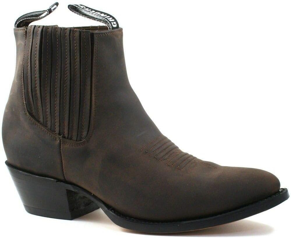 Мужские вестерн-ковбойские сапоги Grinders Maverick Black, коричневый
Мужские вестерн-ковбойские сапоги Grinders Maverick Black, коричневый