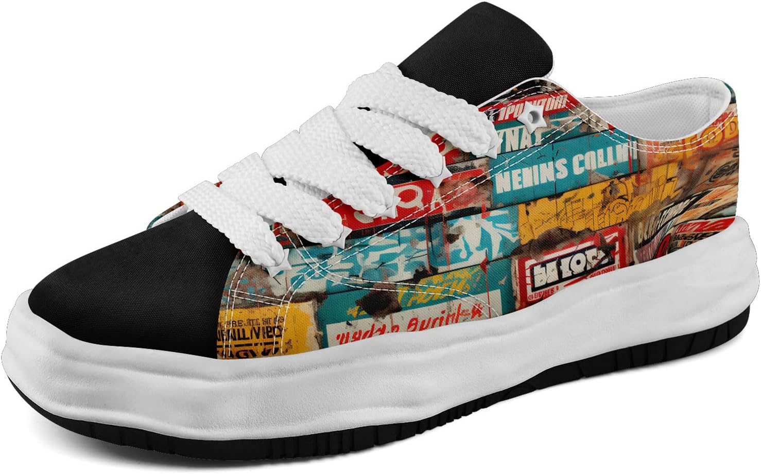 Мужские кроссовки coolcustomize из холщовой ткани с граффити, цветные повседневные низкие кеды на шнуровке для женщин с абстрактным уличным арт-дизайном, желтый
Мужские кроссовки coolcustomize из холщовой ткани с граффити, цветные повседневные низкие кеды на шнуровке для женщин с абстрактным уличным арт-дизайном, желтый