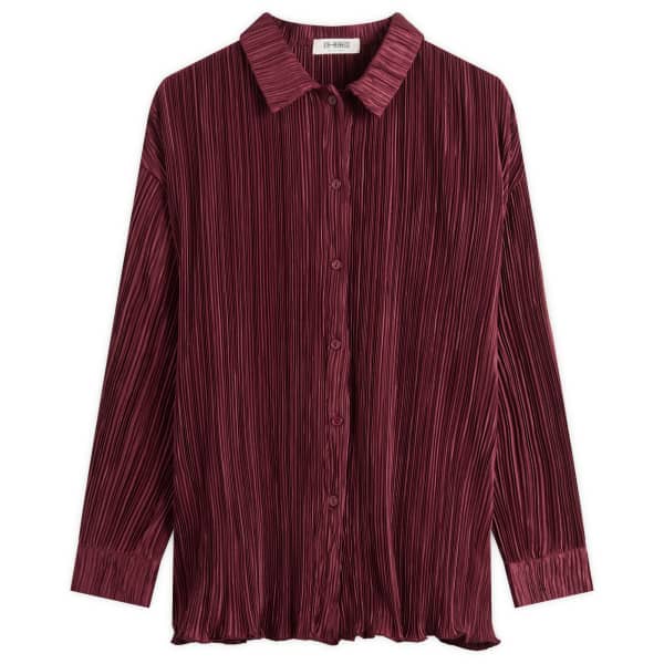 Плиссовая рубашка 4Th & Reckless, бордовый
Плиссовая рубашка 4Th & Reckless, бордовый