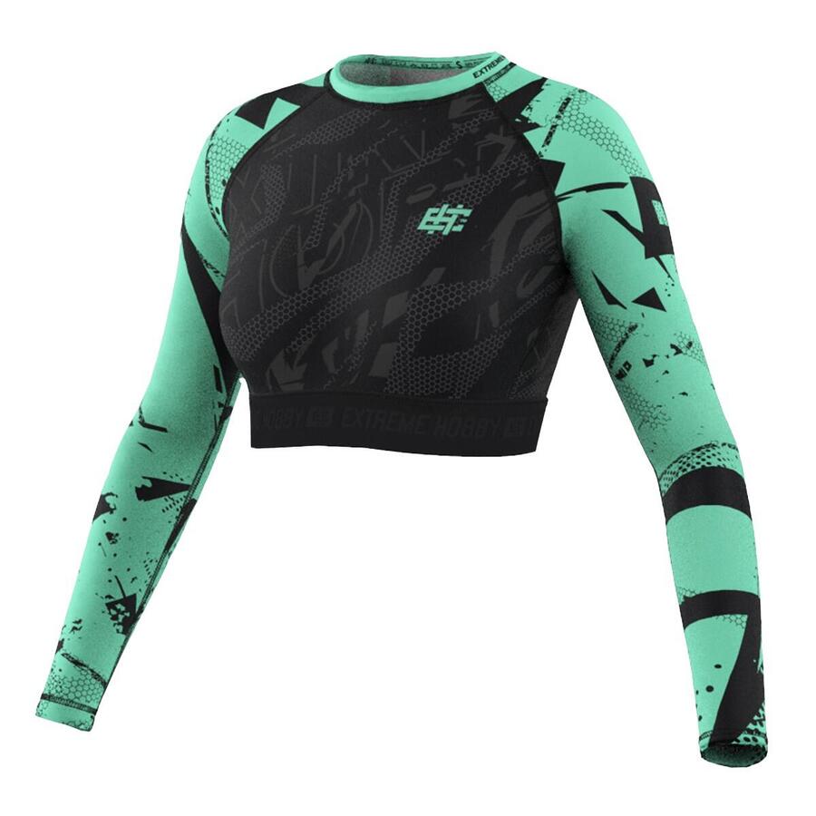 Спортивный укороченный топ с длинными рукавами для женщин Fitness EXTREME HOBBY NEO
Спортивный укороченный топ с длинными рукавами для женщин Fitness EXTREME HOBBY NEO