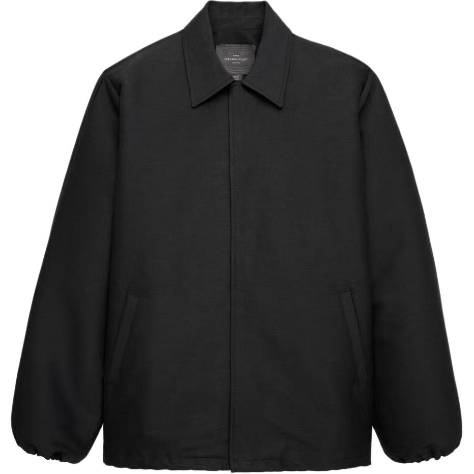 Куртка для мужчин от Stefano Pilati Collaboration, черный Zara
Куртка для мужчин от Stefano Pilati Collaboration, черный Zara