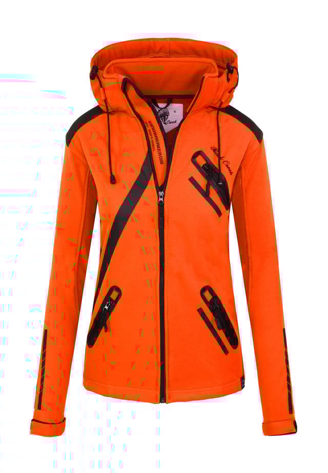 Куртка софтшелл куртка стандартный крой Rock Creek, оранжевый 
Куртка софтшелл куртка стандартный крой Rock Creek, оранжевый