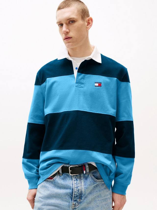 Футболка-регби Tommy Jeans из хлопка в полоску с расслабленным кроем Tommy Hilfiger, Navy/Multi
Футболка-регби Tommy Jeans из хлопка в полоску с расслабленным кроем Tommy Hilfiger, Navy/Multi