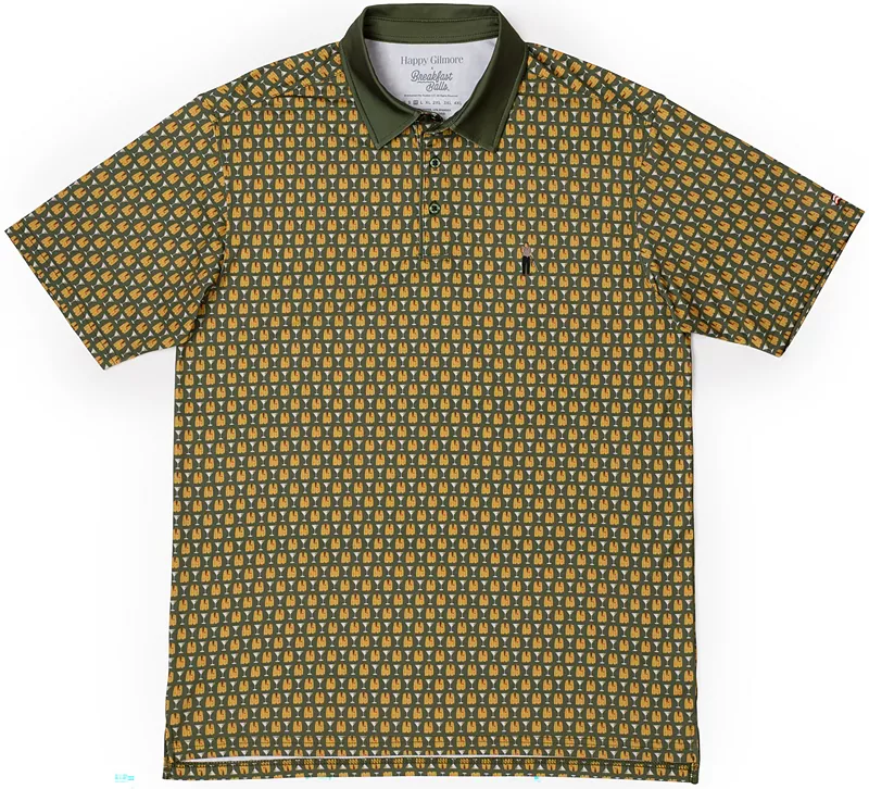 Мужское поло для гольфа Breakfast Balls Happy Gilmore "Shooter's Tour", зеленый
Мужское поло для гольфа Breakfast Balls Happy Gilmore "Shooter's Tour", зеленый