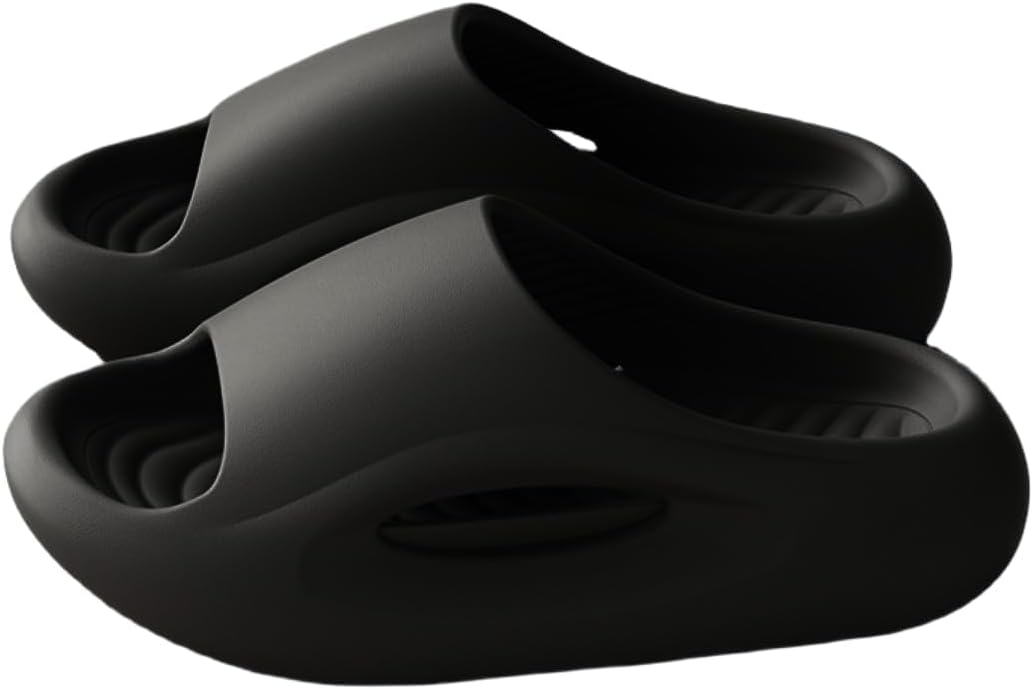 Нескользящие тапочки для ванной с платформой - сандалии с толстой подошвой против запаха для женщин и мужчин на лето Fswinder, черный
Нескользящие тапочки для ванной с платформой - сандалии с толстой подошвой против запаха для женщин и мужчин на лето Fswinder, черный