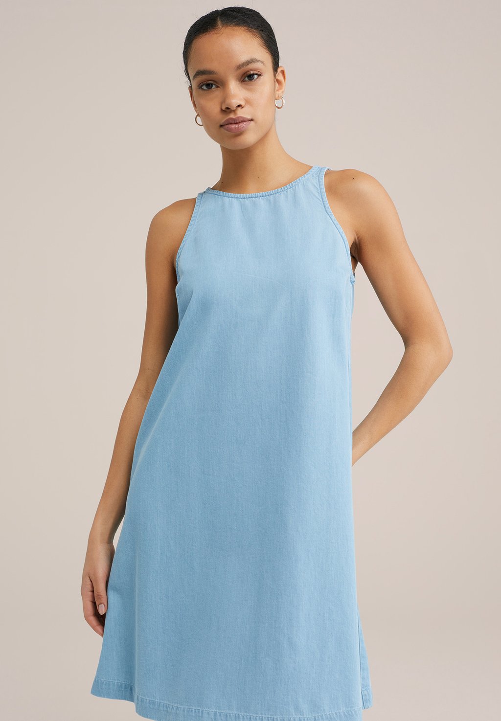 Джинсовое платье WE Fashion, светло-голубой
Джинсовое платье WE Fashion, светло-голубой