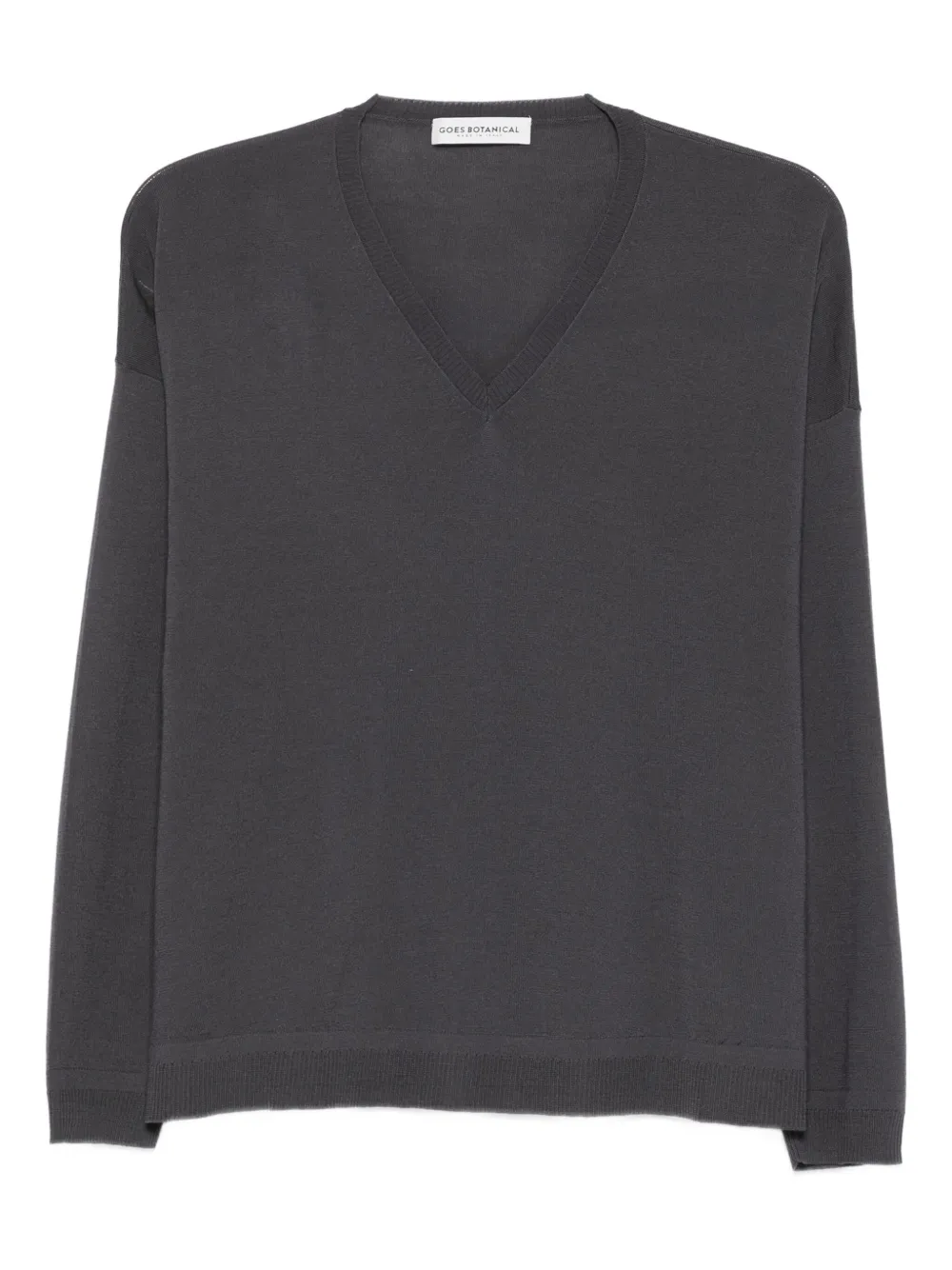 Свитер с V-образным вырезом Goes Botanical, серый
Свитер с V-образным вырезом Goes Botanical, серый