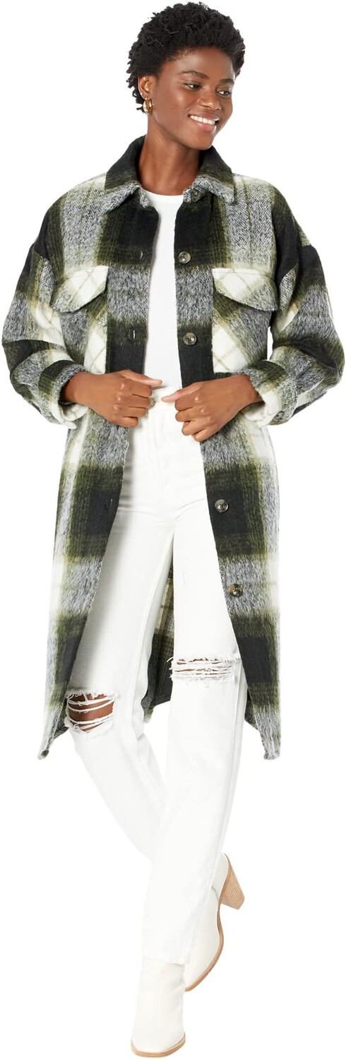 Куртка Chloe Shacket Steve Madden, цвет Olive Night
Куртка Chloe Shacket Steve Madden, цвет Olive Night