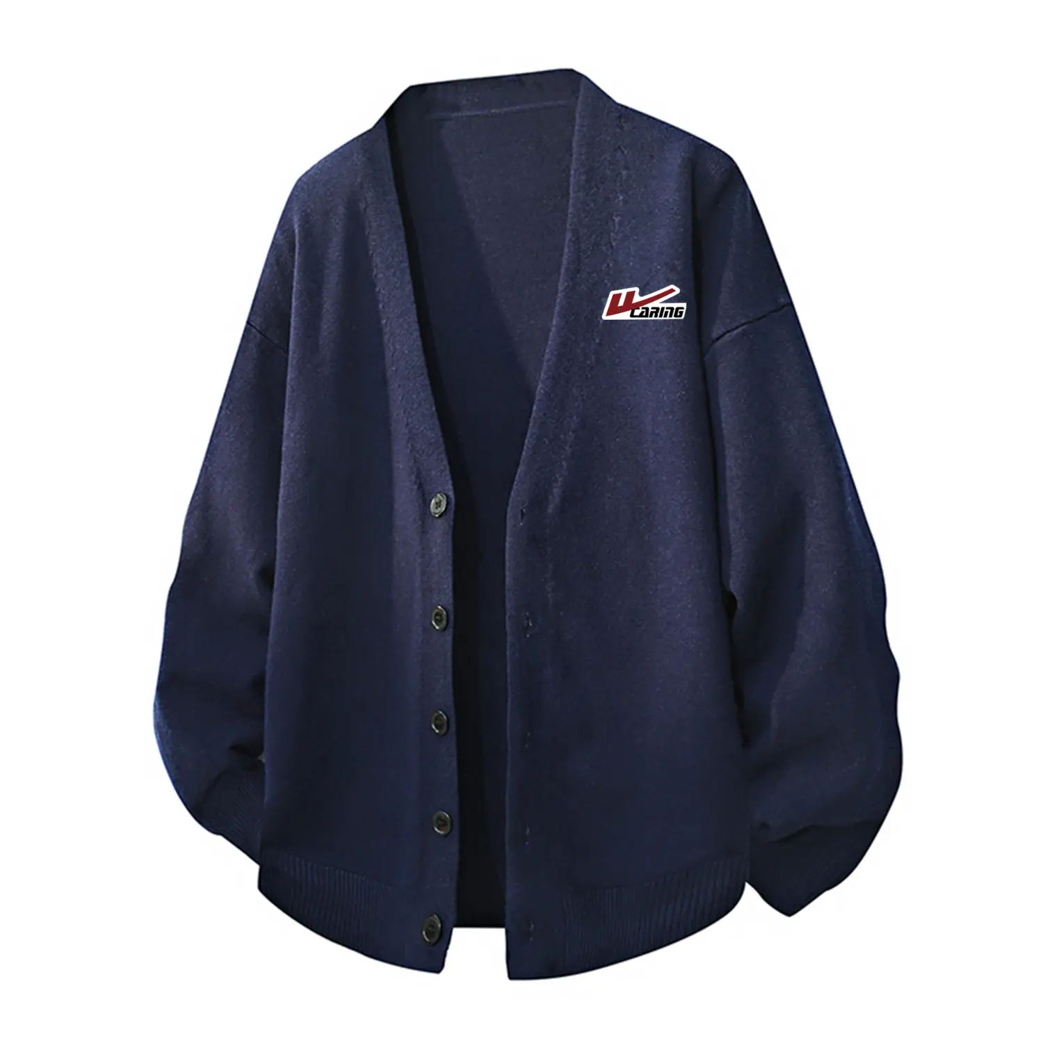 Кардиган женский с лацканами WARRIOR, темно-синий (diy badge)
Кардиган женский с лацканами WARRIOR, темно-синий (diy badge)