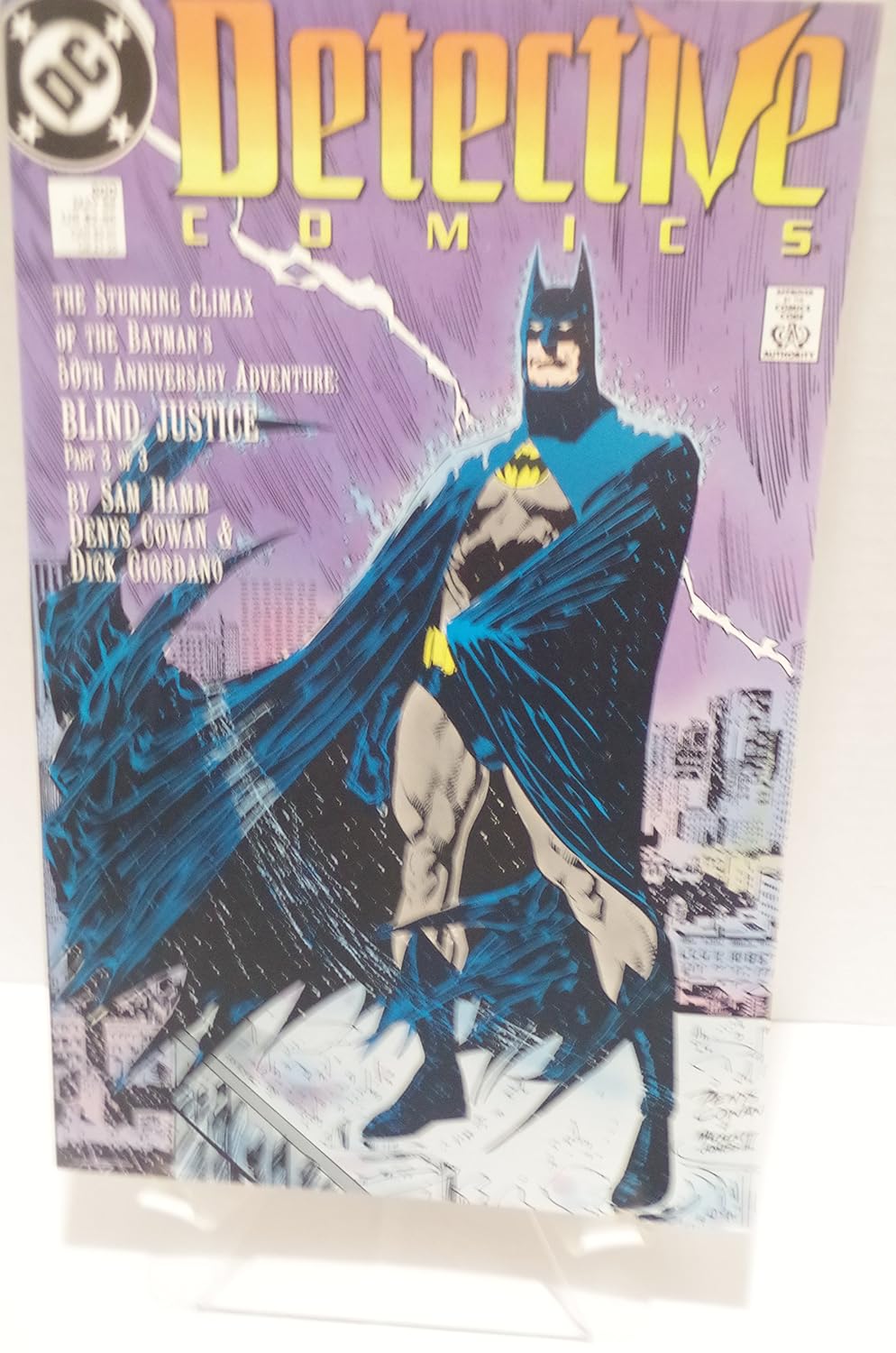 Detective Comics #600 Blind Justice Part Three (DC Comics)
Detective Comics #600 Blind Justice Part Three (DC Comics)