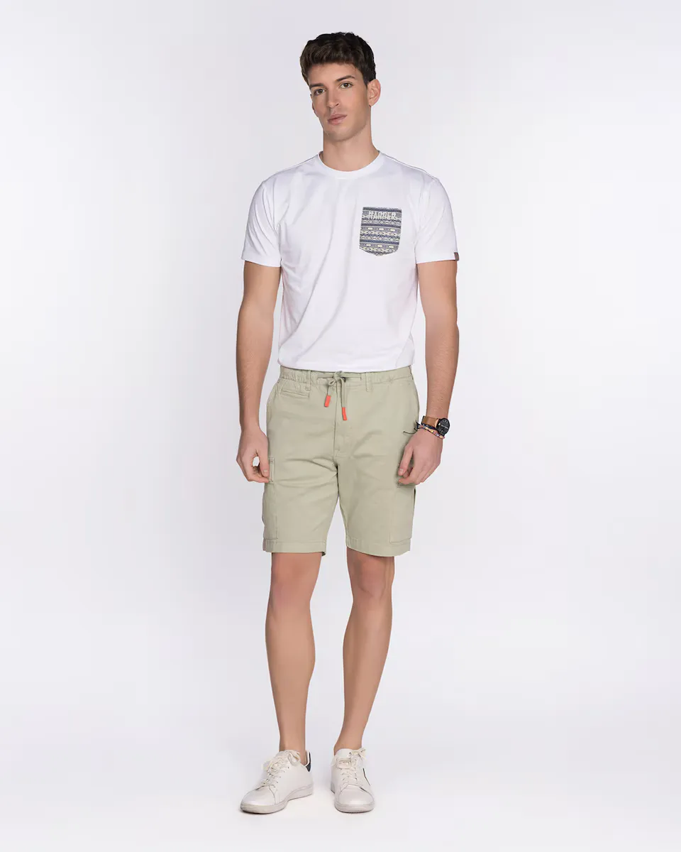 Мужские шорты-бермуды обычного кроя с однотонным принтом Harper & Neyer, военный зеленый
Мужские шорты-бермуды обычного кроя с однотонным принтом Harper & Neyer, военный зеленый