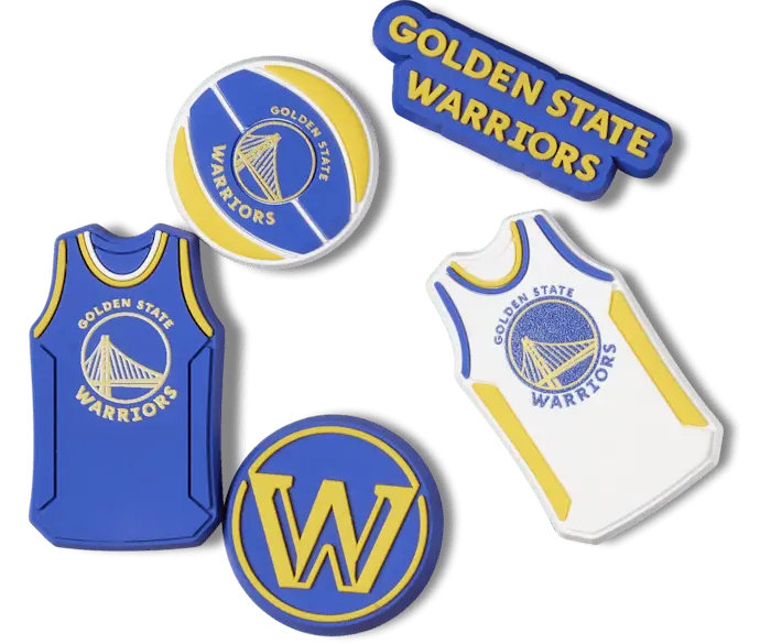 Джиббитсы NBA Golden State Warriors 5 Pack Crocs
Джиббитсы NBA Golden State Warriors 5 Pack Crocs