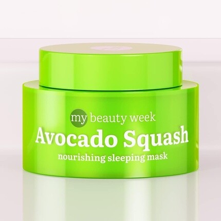 7Days Nourishing Face Mask Anti Aging с маслом авокадо и маслом ши - Ночная красота Корейская маска - Питательная насыщенная ночная маска для лица из тыквы авокадо