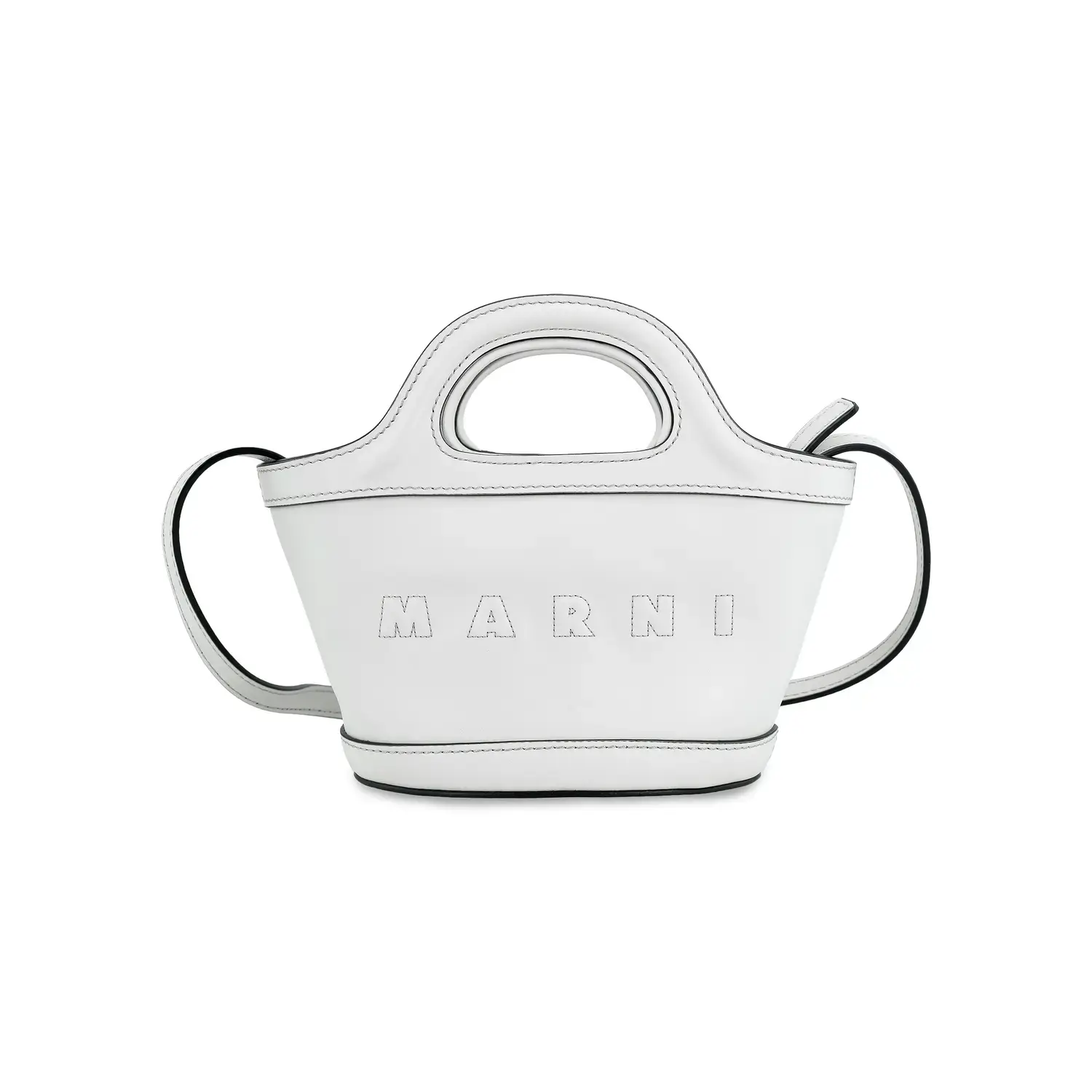 Сумка-микротоут MARNI с вышивкой логотипа Tropicalia
Сумка-микротоут MARNI с вышивкой логотипа Tropicalia