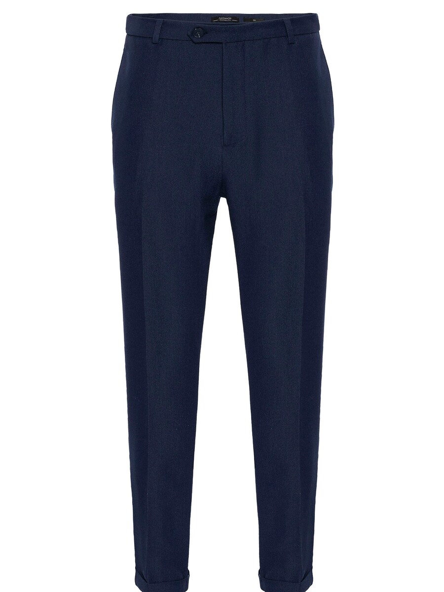 Узкие брюки со складками Antioch, темно-синий
Узкие брюки со складками Antioch, темно-синий