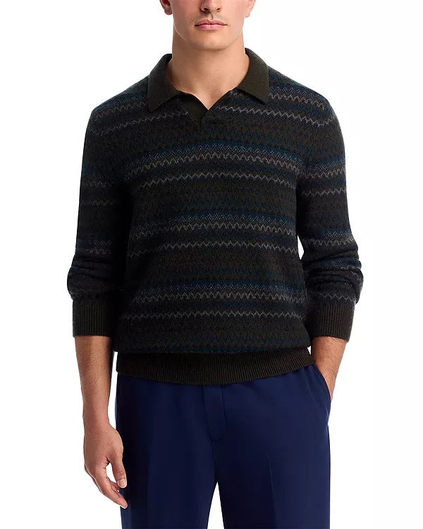 Свитер с воротником-стойкой в стиле Fair Isle из мериносовой шерсти и кашемира Vince, мультиколор
Свитер с воротником-стойкой в стиле Fair Isle из мериносовой шерсти и кашемира Vince, мультиколор