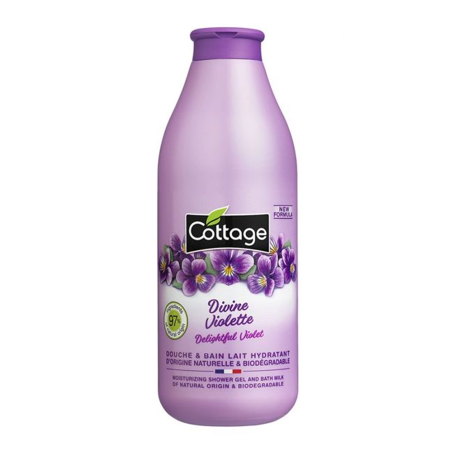 Увлажняющий гель для душа и молочко для ванны Divine Violet Cottage, 750 мл
Увлажняющий гель для душа и молочко для ванны Divine Violet Cottage, 750 мл