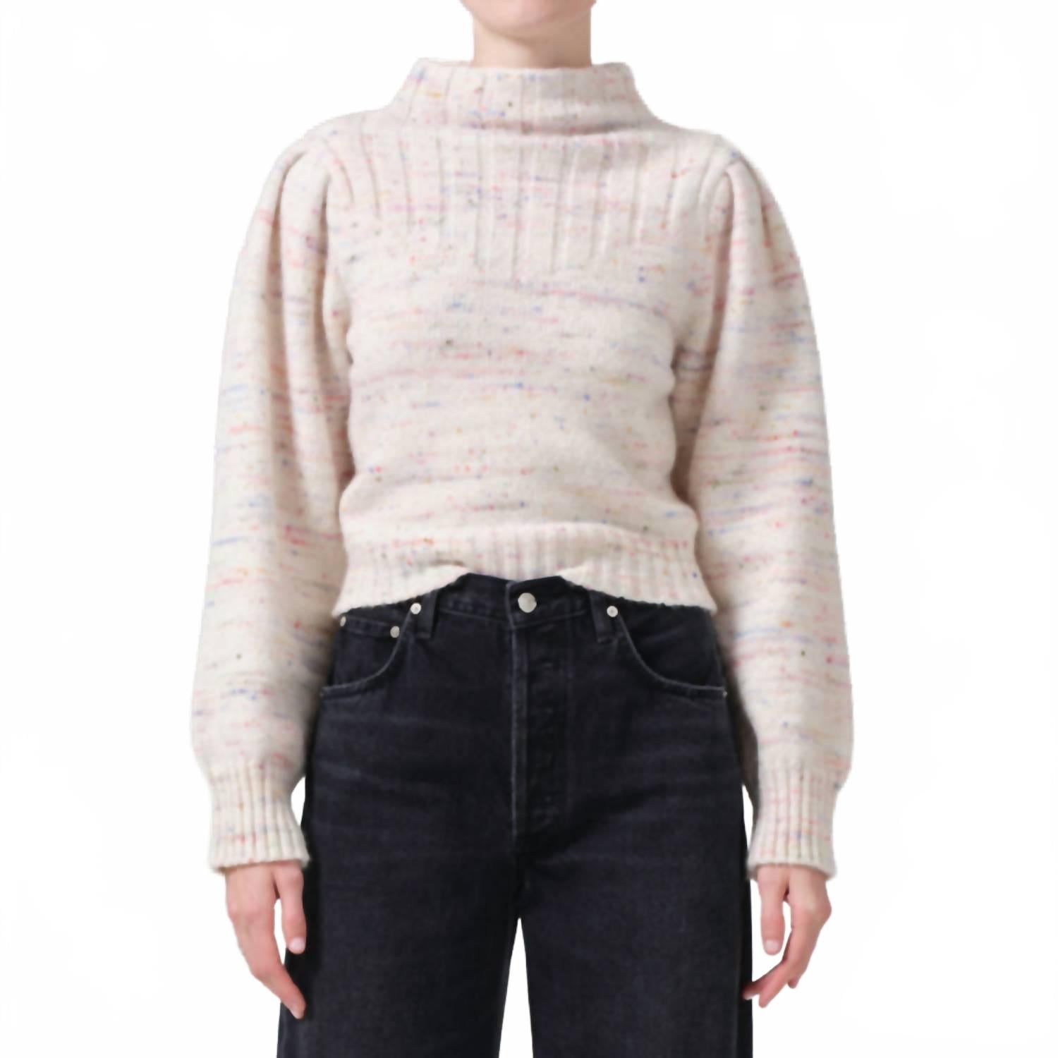 Свитер Claudia с водолазкой и рукавами-фонариками в цвете Confetti Marl Citizens of Humanity, Confetti Marl
Свитер Claudia с водолазкой и рукавами-фонариками в цвете Confetti Marl Citizens of Humanity, Confetti Marl