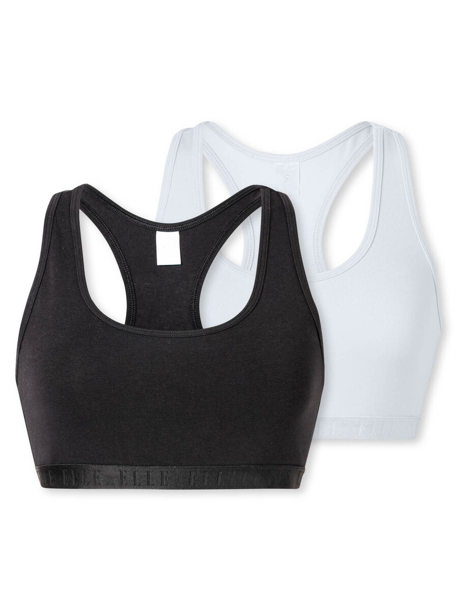 Бюстгальтер-бралетт ELLE, черный/белый
Бюстгальтер-бралетт ELLE, черный/белый