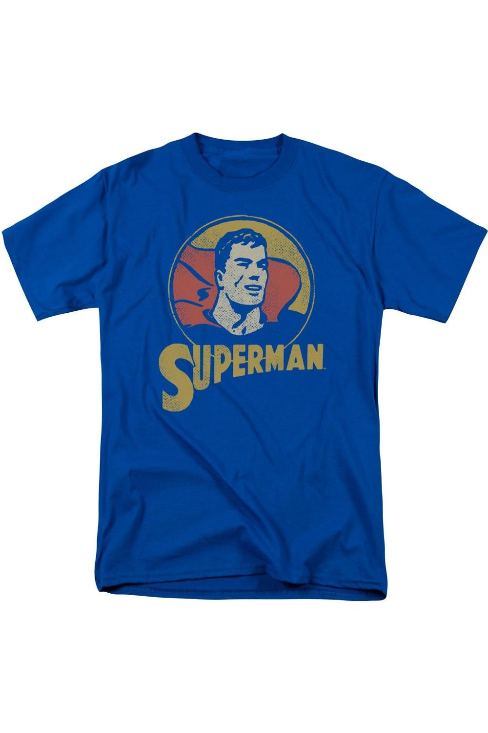 Футболка с коротким рукавом для взрослых DC Comics Super Circle Gildan, синий
Футболка с коротким рукавом для взрослых DC Comics Super Circle Gildan, синий