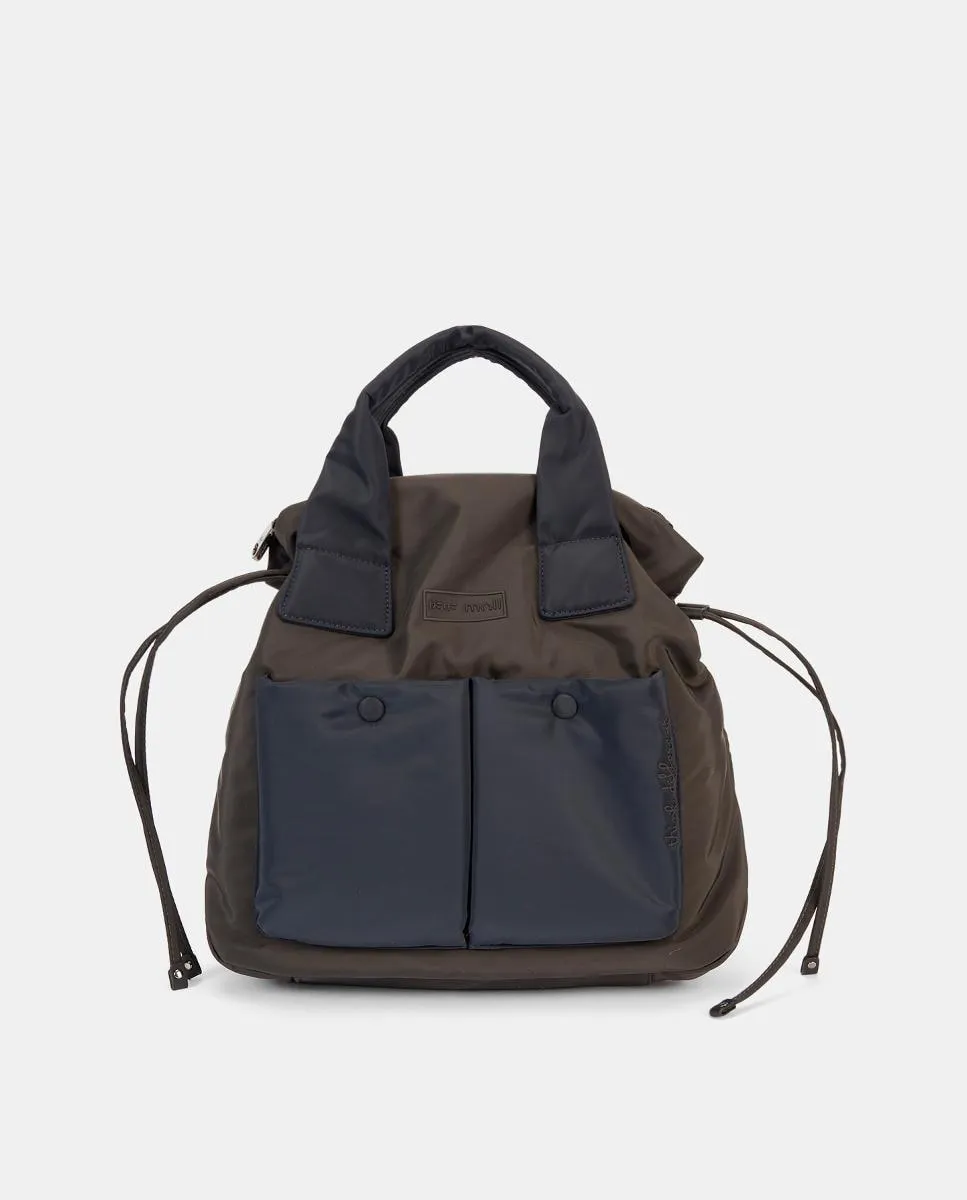 Сумка рюкзак из нейлона Pepe Moll, черный 
Сумка рюкзак из нейлона Pepe Moll, черный