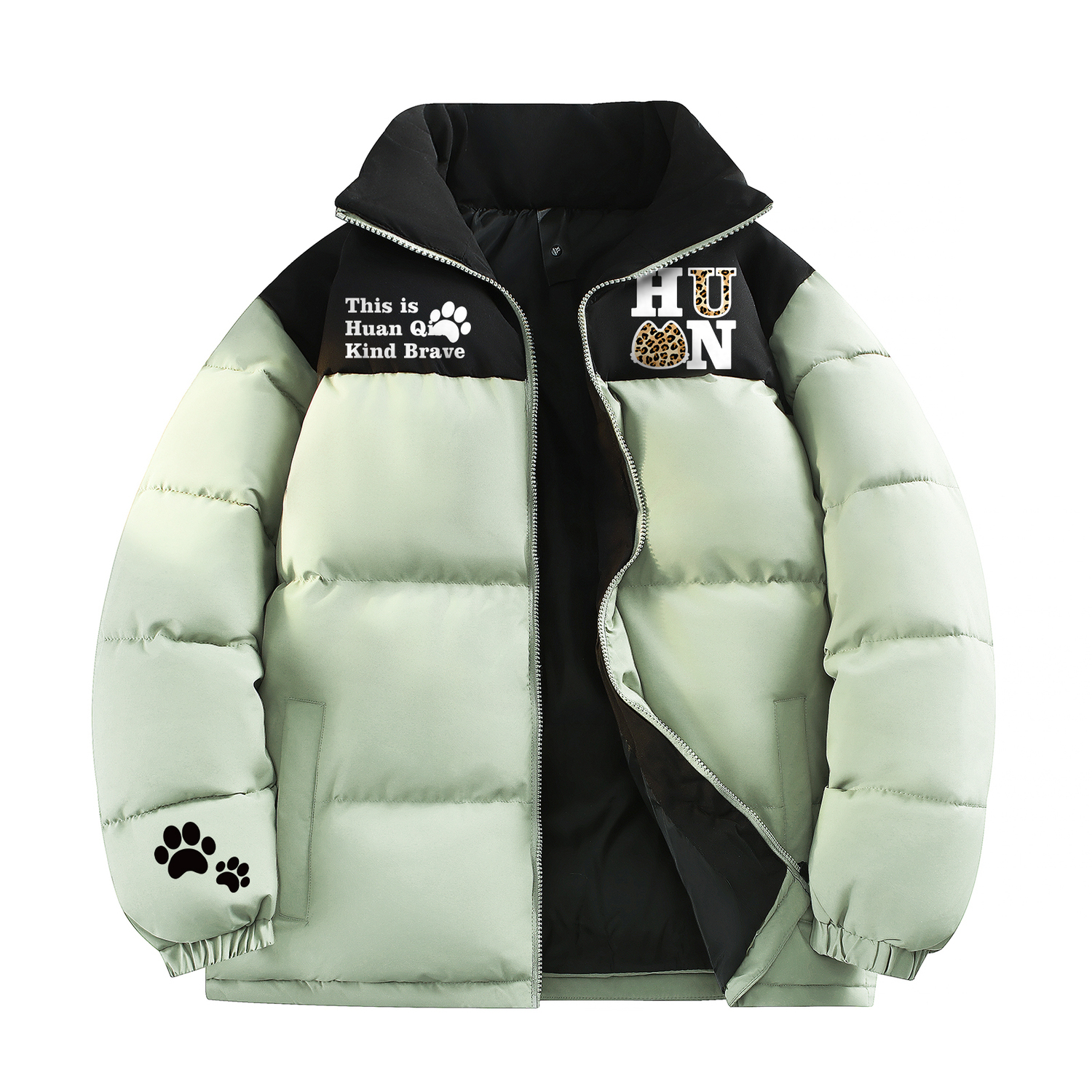 Пуховик Unisex Stand Collar Thickened Patchwork HUANQIU, зеленый
Пуховик Unisex Stand Collar Thickened Patchwork HUANQIU, зеленый