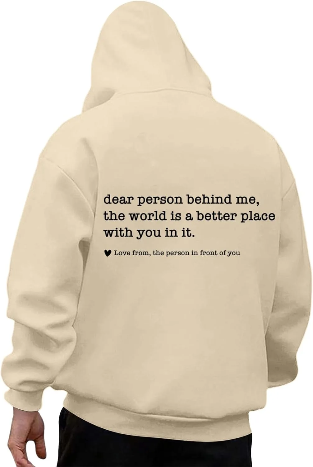 Толстовка с капюшоном The World Is A Better Place With You In It RGDYPKO
Толстовка с капюшоном The World Is A Better Place With You In It RGDYPKO