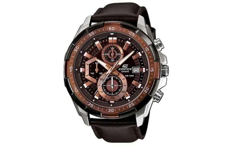 CASIO Часы Men EDIFICE Black Watch EFR-539L-5AV
CASIO Часы Men EDIFICE Black Watch EFR-539L-5AV