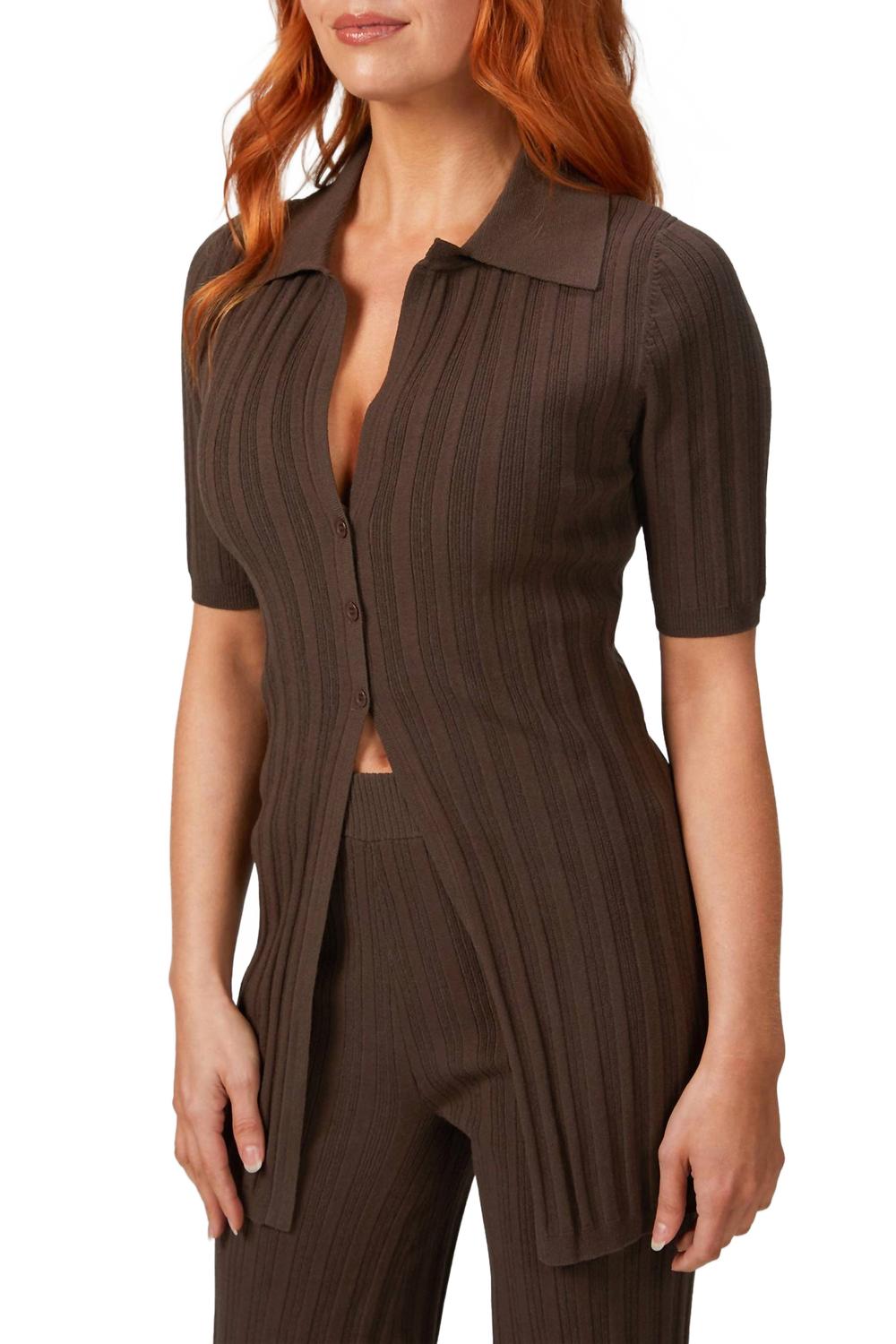 Waverly вязаный топ в цвете эспрессо RONNY KOBO, Espresso
Waverly вязаный топ в цвете эспрессо RONNY KOBO, Espresso