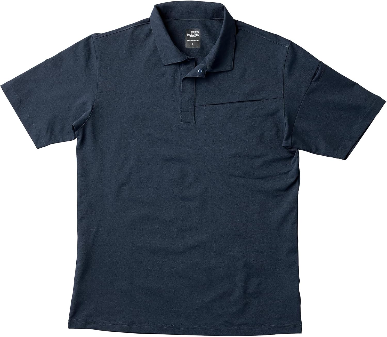 Мужская поло-рубашка с коротким рукавом Kurodarma 26903 This Is The Daruma, темно-синий
Мужская поло-рубашка с коротким рукавом Kurodarma 26903 This Is The Daruma, темно-синий