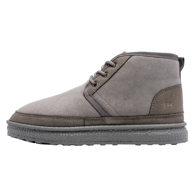 Bull charm Серые мужские короткие зимние ботинки, цвет Gray 
Bull charm Серые мужские короткие зимние ботинки, цвет Gray