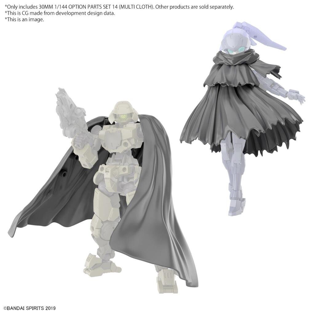 30 мм — 1/144, дополнительный набор деталей 14 (мультиткань) — комплект модели Inna marka
30 мм — 1/144, дополнительный набор деталей 14 (мультиткань) — комплект модели Inna marka