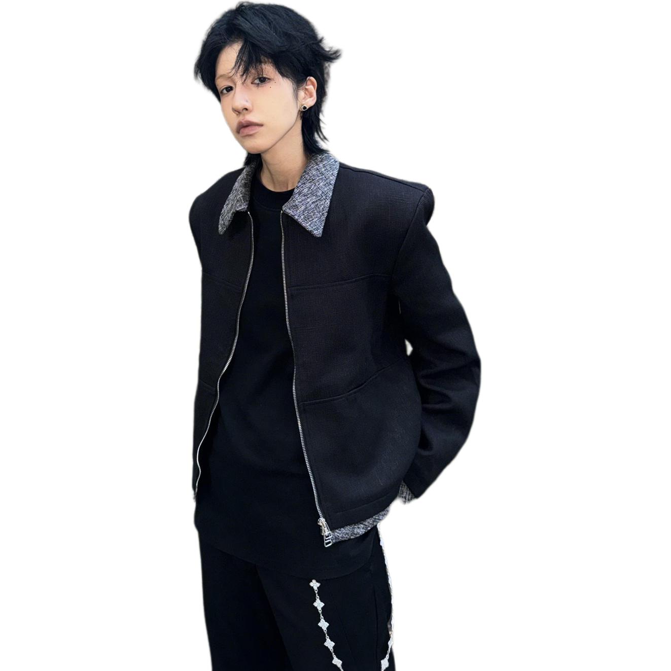 NEVER RULE Куртка Women's Black Lapel Moderate
NEVER RULE Куртка Women's Black Lapel Moderate