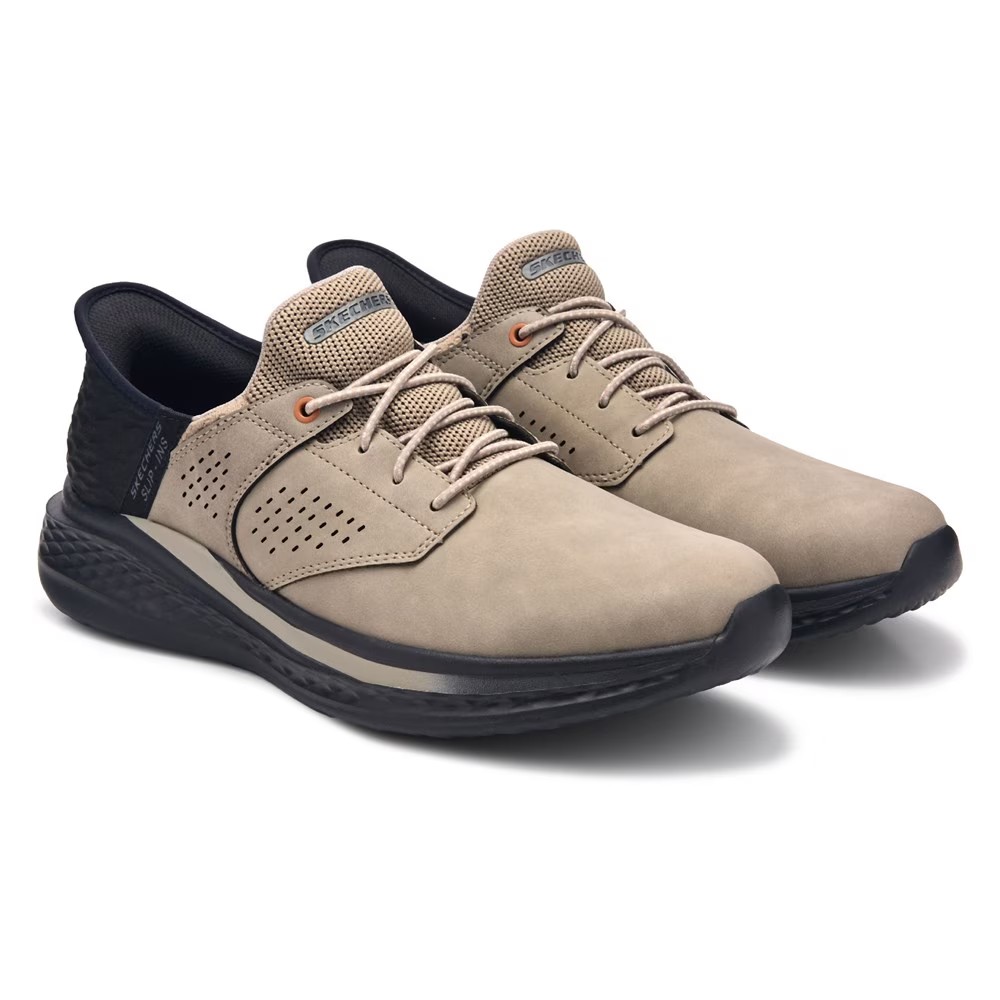 Слипоны Slade надеваются Skechers, серый
Слипоны Slade надеваются Skechers, серый