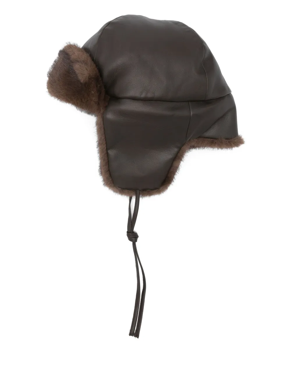 Шапка с отделкой из искусственного меха P.A.R.O.S.H., коричневый
Шапка с отделкой из искусственного меха P.A.R.O.S.H., коричневый